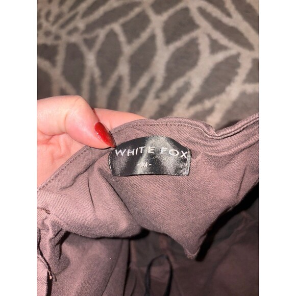 White Fox Change the Tune Brown Corset Mini Dress - Picture 5 of 5